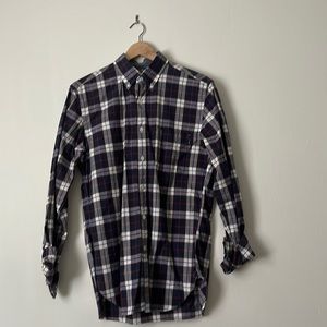 Casual blue button up, size small slim fit